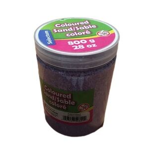 Purple Coloured Sand - 800g
